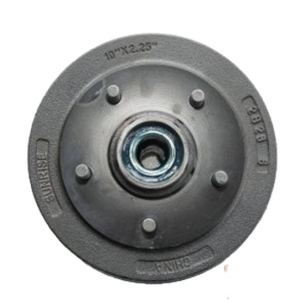 Electric Brakes10″ Electric Brake drum 5 Stud 150 PCD to suit Parallel bearings